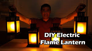 Electric, led and natural gas light filaments are available. Diy Electric Flickering Gaslight Lantern Build Faux Candle Youtube