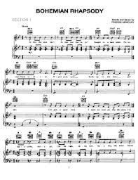 For satb+piano by filip tailor (filiptailor@seznam.cz). Bohemian Rhapsody Sheet Fill Online Printable Fillable Blank Pdffiller