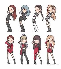 Maybe you would like to learn more about one of these? The Best 10 Blackpink Cartoon Drawing Easy