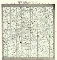 1901 Antique Astronomy Print Star Constellation Map Chart Astrology Map 7102 Ebay