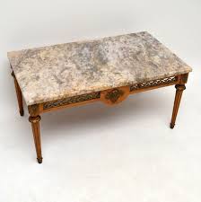 Hi there can anyone give any details on this coffee table? Antique French Marble Top Coffee Table Marylebone Antiques