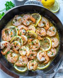 Easily add recipes from yums to the meal planner. Easy Lemon Garlic Shrimp Skillet Healthy Fitness Meals