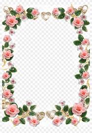 Hearts, in polaroids photos in different colors and add borders to your digital images. Delicate Floral Jewelries And Pink Roses Picture Frame Rose Flower Frame Png Transparent Png 915x1280 392469 Pngfind
