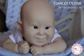 STANLEY OLIVER down syndrome vinyl reborn baby doll kit. TRU BORN