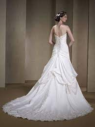 Strapless Wedding Dress With Corset Lacing Satin Wedding Gown Wedding Dresses Unique Used Wedding Dresses