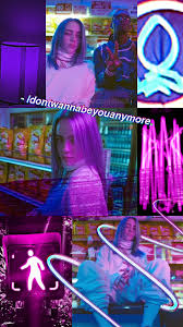 See more ideas about purple aesthetic, aesthetic iphone wallpaper, purple wallpaper. Billie Eilish Purple Aesthetic Wallpaper By Juli3569 On Deviantart