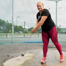 On august 26, 2015, when she participated at her first world championships, she improved her personal best by 34 cm in qualifying, bringing her personal best to 74.39 m; Alexandra Tavernier Alchetron The Free Social Encyclopedia