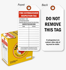 Bright colors make our fire extinguisher tags noticeable and easy to read. Zoom Price Buy Fire Extinguisher Inspection Tags Free Transparent Png Download Pngkey