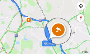 Googleマップ スピード違反取締機の位置と制限速度を地図上に表示 警告する機能が追加