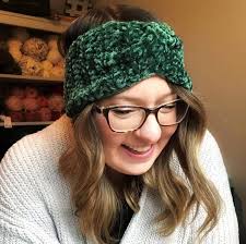 Ear Warmer Women's Super Soft Sherpa-Lined Headband (Faux Fur, Adjustable  Hook & Loop) Fur Headband