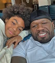 50 Cent & His Son Sire 🖤 Nothing beats these father-son moments! 💯