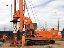 Rotary Bored Piling - Van Elle