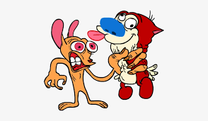 Kids are fascinated by colors. Ren Holding Stimpy The Ren Stimpy Show 550x400 Png Download Pngkit