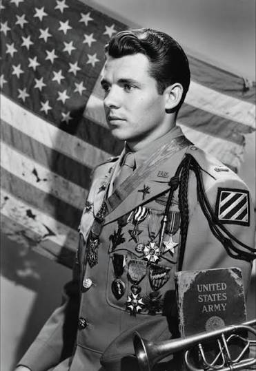 Audie Murphy's bravery in World War II