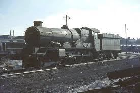 Old Oak Common 7029 I Clun Castle I Stands In The Sunshine At Old Oak Common Shed In The Summer Of 1964 Steam Locomotive Steam Engine Trains Locomotive