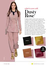 Dusty Rose Colour Combinations Fashion Instyle Color Crash Course Fashion