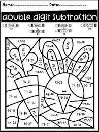 With this math sheet generator, you can easily create. Two Digit Addition And Subtraction With Regrouping Color By Code Spring