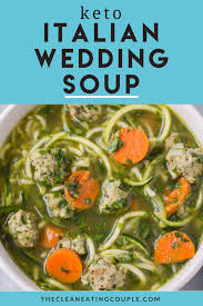 Healthy Italian Wedding Soup Recipe In 2020 Healthy Italian Easy Clean Eating Recipes Italian Wedding Soup
