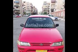 This is a review of a e100 toyota corolla sedan. Corolla Toyota 1995 Port Said Red 4116035 Car For Sale Hatla2ee