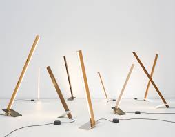 Stickbulb Floor Torch Wooden Table Lamps Diy Table Lamp Table Lamp