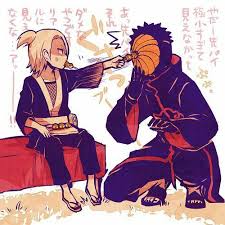 Tobi and deidara | naruto on we heart it. 14 Deidara And Tobi Ideas Tobi Akatsuki Anime Naruto