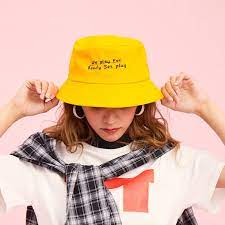 We Play For Ready Set Play Bucket Hat Hat Quotes Quoteoftheday Yellow Fashion Fashionistas Tumbl Hat Fashion Hat Outfit Summer Yellow Bucket Hat Outfit