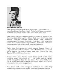 Beliau yang mempunyai darah keturunan raja merupakan seorang ketua menteri persekutuan tanah. Biodata Tunku Abdul Rahman Bapa Kemerdekaan Google Search Tunku Abdul Rahman Shaklee Ruby Rose