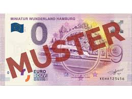 Die eurobanknoten bilden zusammen mit den euromünzen das bargeld des euro. Euro Souvenirscheine Miniatur Wunderland Hamburg
