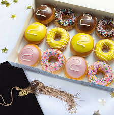 @krispykreme the home of the original glazed doughnut. Krispy Kreme Is Giving 2020 High School And College Graduates A Dozen Free Donuts