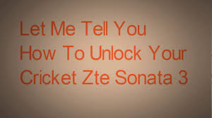 Type *8787*3453# and your phone will prompt for unlock code. Zte Sonata 3 Hard Reset Or Data Wipe By My Gizmoz I N C