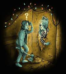 Beetlejuice is the 1988 movie starring michael keaton in the titlular role. Season 2 Of Strangerthings Coming To Netflix Next Year Epic Crossover Art By Donovan Alex Beetlejuice Movie Stranger Things Fanart Beetlejuice Cartoon