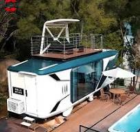 Smart Capsule Apple Cabin Tiny House Space Capsule House with Upscale  Furniture