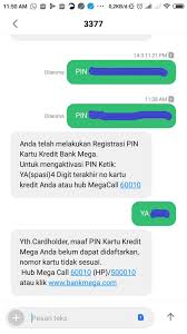 √ 4 cara mengaktifkan kartu sim/nomor yang diblokir from hpsultan.com check spelling or type a new query. Kesulitan Aktivasi Pin Kartu Kredit Bank Mega Media Konsumen