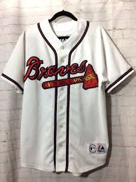 The mlb style personalized blank jerseys are perfect for kids women and men softball/fastball beer leagues. Mlb Atlanta Braves Majestic Baseball Jersey Boardwalk Vintage
