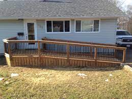 Home remodeling house with porch mobile home porch home decks and porches porch with ramp manufactured home remodel building a porch porch use our porch designs for mobile homes to find the right one for your home. Nice Looking Deck With Wheel Chair Ramp Wooden Ramp Mobile Home Porch Porch With Ramp