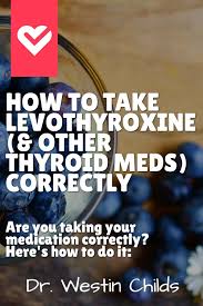 How To Take Levothyroxine Other Thyroid Medication Ndt T3 Correctly Levothyroxine Thyroid Health Hypothyroidism Thyroid Medication