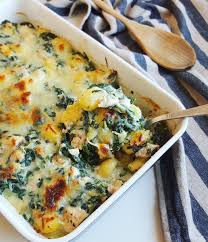 Gratin De Gnocchis Aux Epinards Et Saumon Gratin De Gnocchi Gnocchis Recette De Plat