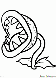 Www Sansdepasser Com Imprimer Coloriage Plante Carnivore 422 Coloriage Mario Dessin De Mario Coloriage