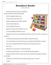 2nd grade reading comprehension worksheets