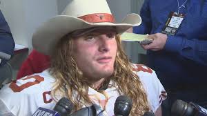 Breckyn Hager reacts to Longhorns win vs OU