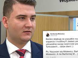 10,602 likes · 1,428 talking about this. Byly Rzecznik Mon Wyszedl Z Aresztu Nazywam Sie Bartlomiej Misiewicz Nie Bartlomiej M Tvn24