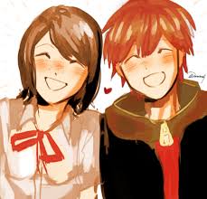 Mukuro and Makoto smiling | Danganronpa | Know Your Meme