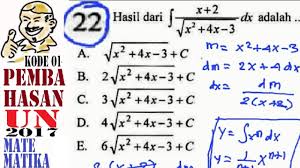 Maybe you would like to learn more about one of these? Soal Dan Pembahasan Integral Un Sma Kumpulan Contoh Surat Dan Soal Terlengkap