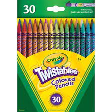 Amazon Com Crayola Twistables Colored Pencils Art Tools 30 Count Bright Bold Colors Great F Twistable Colored Pencils Colored Pencils Colored Pencil Set