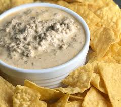Dairy Free Spicy Ground Turkey Queso Dip Made With Cashew Cheese Recipe Dairy Free Appetizers Queso Dip Food Processor Recipes