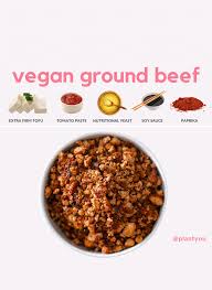Alternatives to meat like tofu and tempeh have been around for thousands of years. Vegan Ground Beef Substitute Healthy Plant Based Oil Free Plantyou