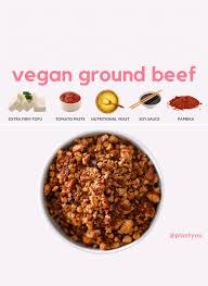 While it can stand in for regular soy tofu in some recipes, burmese tofu is really it's own thing. Vegan Ground Beef Substitute Healthy Plant Based Oil Free Plantyou