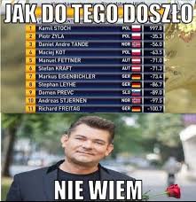 Although he also had very bad wind conditions in the first round, markus eisenbichler did not let it bother him. Skoki Narciarskie Memy Vol 3 409 Wattpad