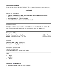 Even if a potential em. 9 Best Lifeguard Resume Sample Templates Wisestep