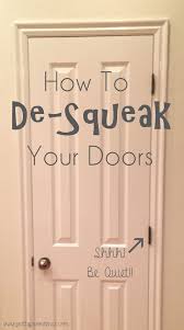 How To De Squeak Your Doors Diy Home Repair Squeaky Door Home Diy